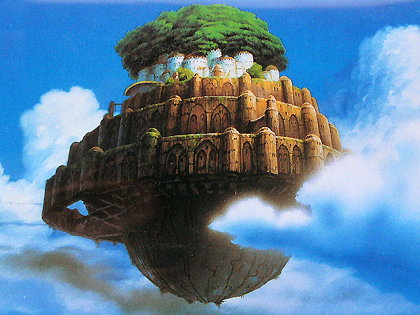 ラピュタ城画像