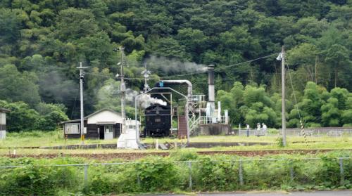 萩方面から津和野に到着した ...